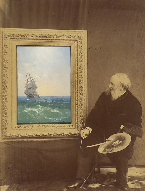 [Ivan Konstantinovich Aivazovsky (Hovhannes Aivazian)] by Babaev Studio, The Metropolitan Museum of Art