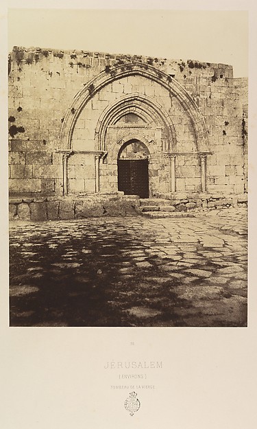 Jérusalem. (Environs) Tombeau de la vierge