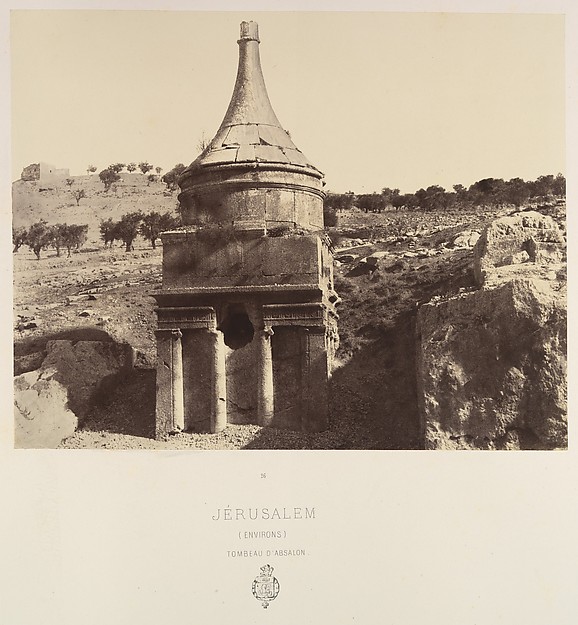 Jérusalem. (Environs) Tombeau d'Absalon