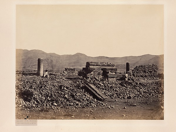 Second Palace at Mitla, Mexico.