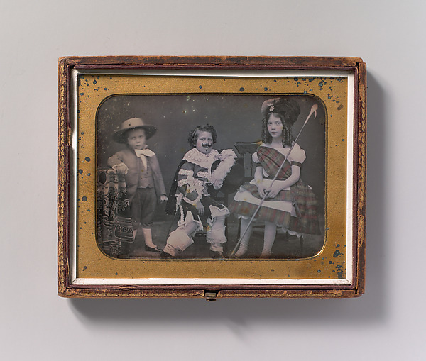 [Three Children in Costume]