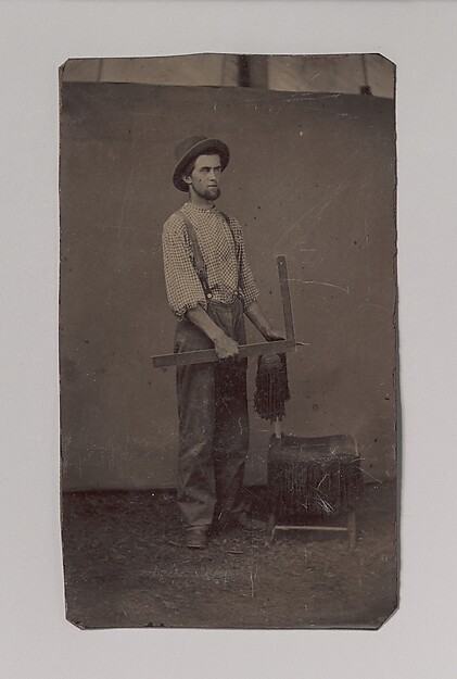 [Carpenter with Square]