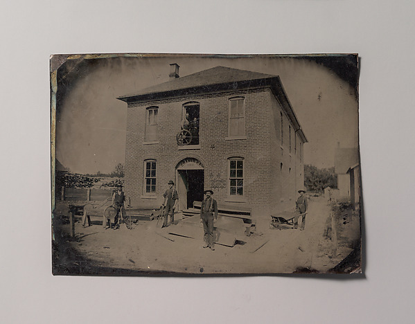 [A.S. Howard Building Under Construction]