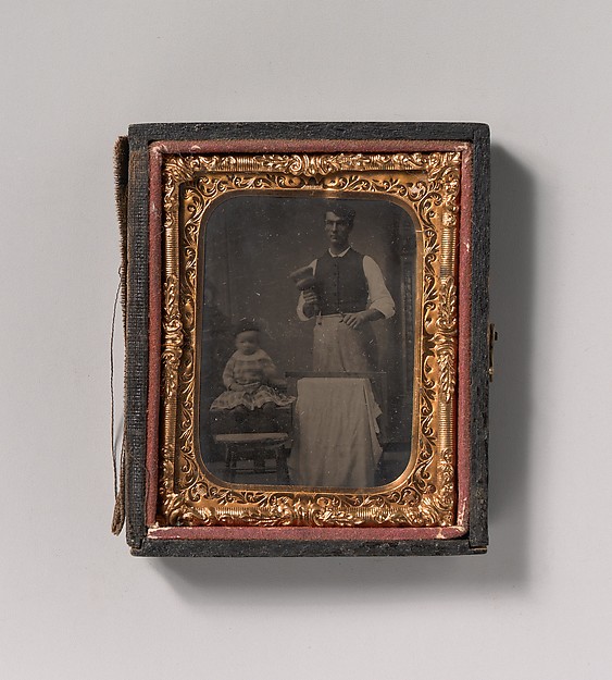 [Stonecutter with Child]