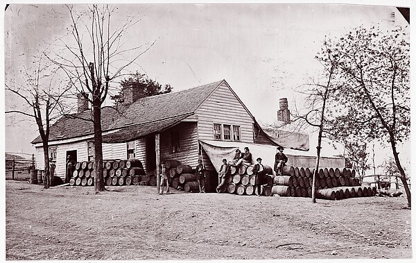 [Commisssary Depot, Rocky Face Ridge, Whitfield County, Georgia] by George N. Barnard, The Metropolitan Museum of Art