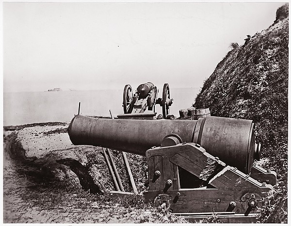 Fort Johnson, James Island, looking toward Fort Sumter