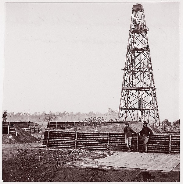 [Signal Tower at Point of Rocks, Appomattox River, Virginia]