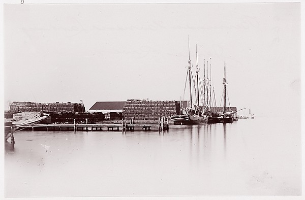 [Wharves at Bermuda Hundred Landing, James River, Virginia]