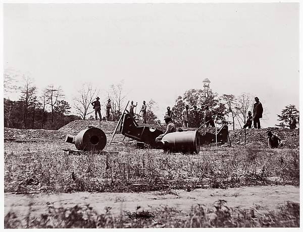Pontoon Bridge at Deep Bottom, James River