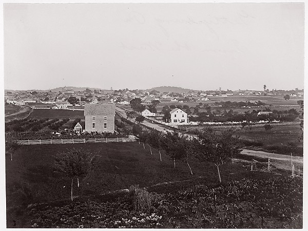 [Gettysburg, Pennsylvania from the West]