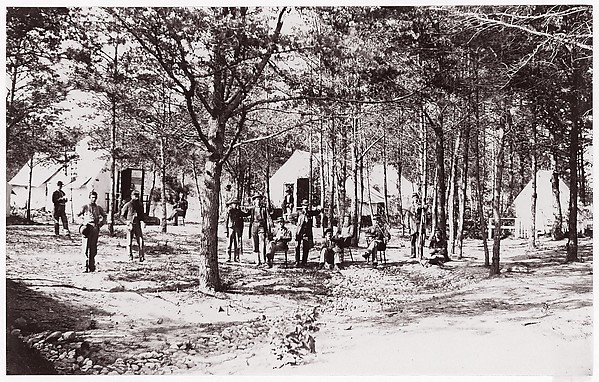 [Convalescent Camp near Alexandria, Virginia]