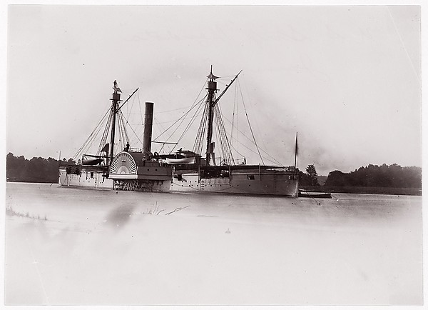 [U.S. Gunboat "Mendota," James River, Virginia]