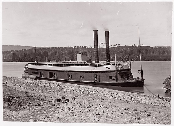 "General Grant" at Kingston Gap, Tennessee River