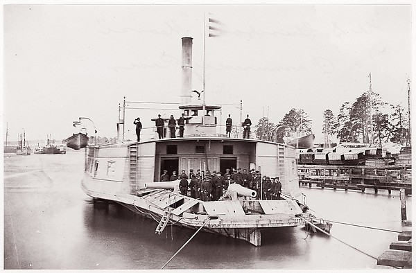 U.S. Gunboat "Commodore Perry" on Pamunkey River