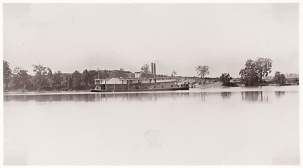 U.S. Gunboat at Kingston Gap