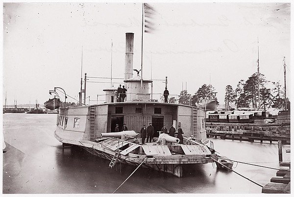 U.S. Gunboat "Commodore Perry" on Pamunkey River