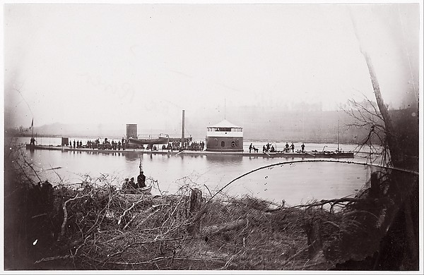 U.S. Monitor "Mahopac" on the Appomattox River