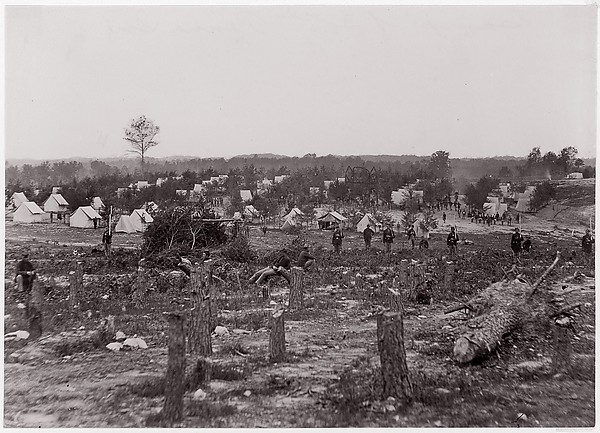 [Tented Camp of 30th Pennsylvania Infantry]