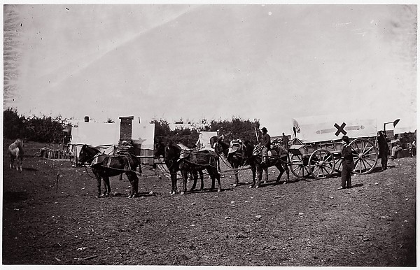 The Crack Team of the 1st Division, 6th Corps near Hazel River, Virginia