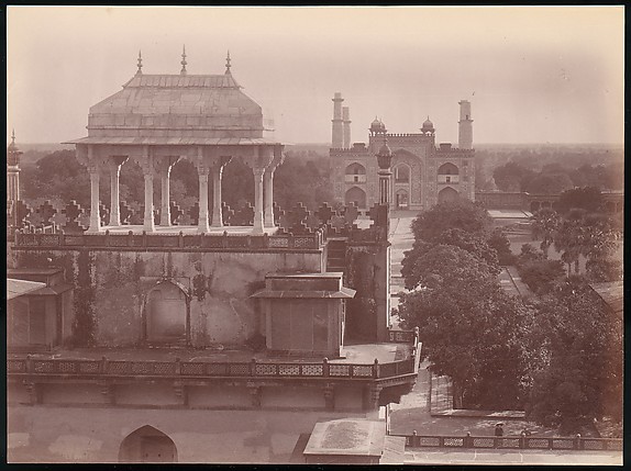 [Akbar's Tomb and Gardens, Sikandra, India]