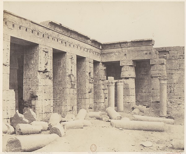 Médînet-Abou (Thèbes). Constructions Postérieures - Deuxiéme Cour