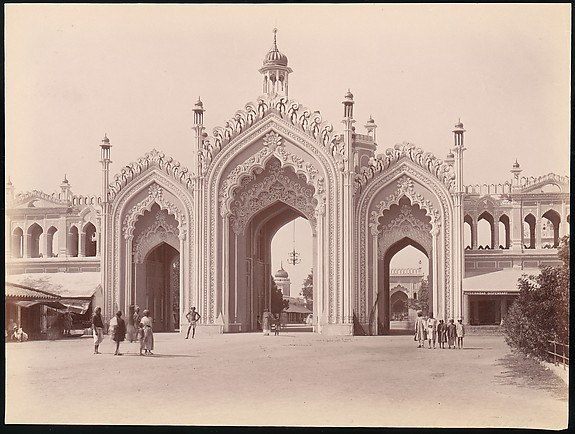 [Husainabad Bazar Gateway, Lucknow, India]