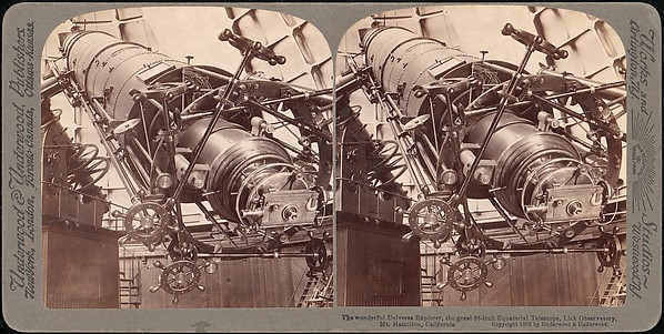 The Wonderful Universe Explorer, The Great 36-inch Equatorial Telescope, Lick Observatory, Mt. Hamilton, California
