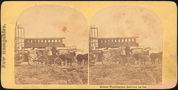 [Group of 9 Stereograph Views of Carriages, Stagecoaches, and Wagons]