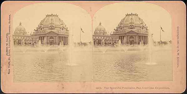 [Group of 3 Stereograph Views of the 1901 Pan American Exposition, Buffalo, New York]