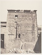 Félix Teynard - Ile de Fîleh (Philæ), Édifice du Sud et Partie de la ...