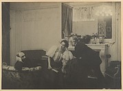 Paul Poujaud, Mme. Arthur Fontaine, and Degas
