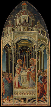 Image for The Annunciation to Zacharias; (verso) The Angel of the Annunciation