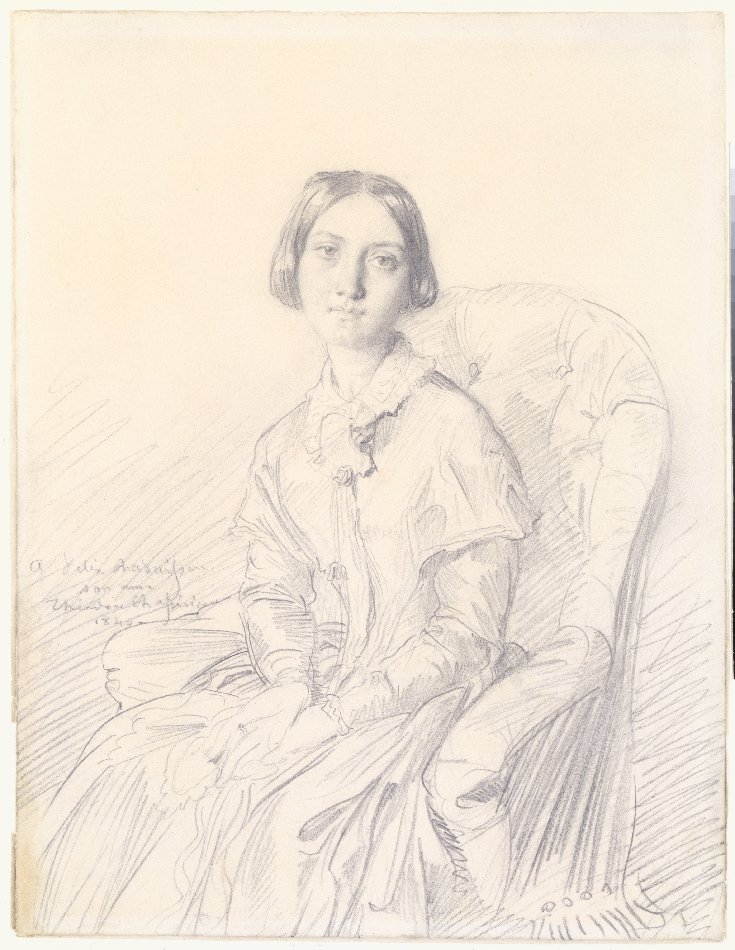 Théodore Chassériau | Portrait of Madame Ravaisson | The Metropolitan  Museum of Art