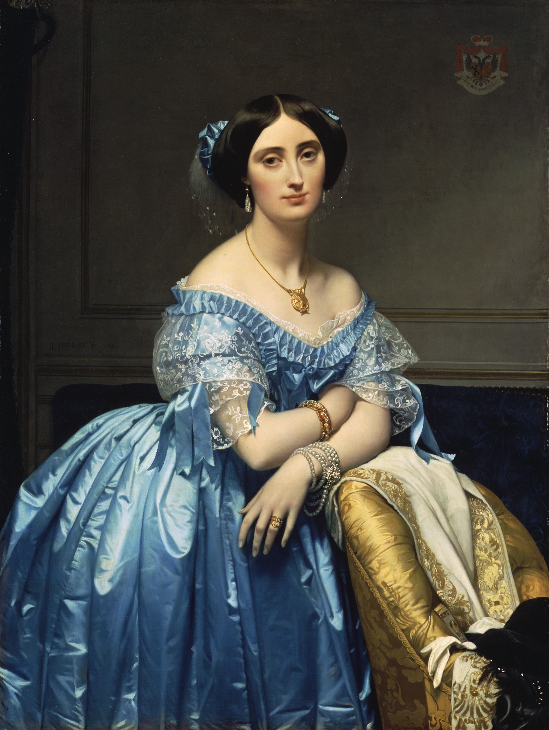 Jean Auguste Dominique Ingres Jos phine l onore Marie Pauline