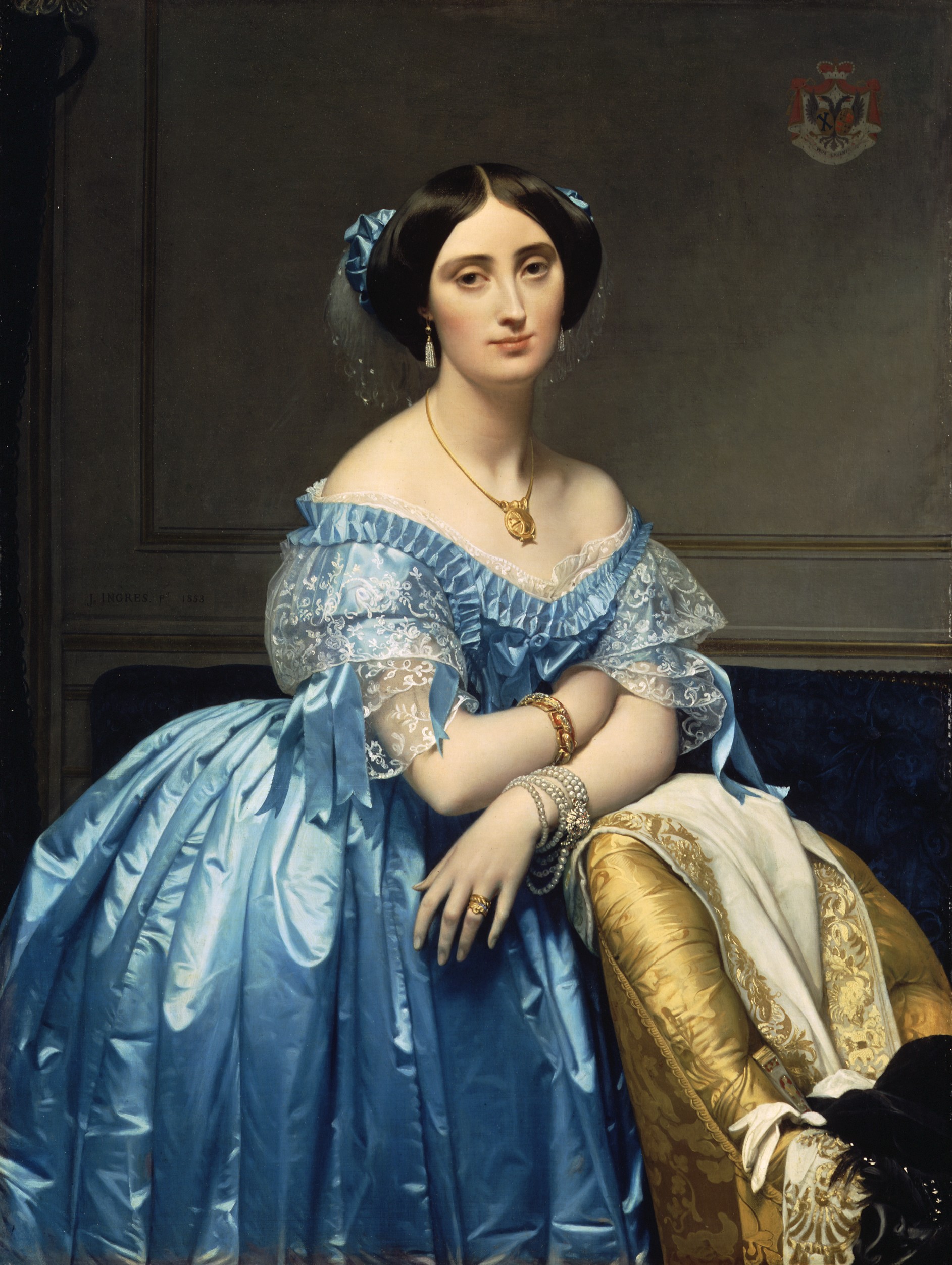 Jean Auguste Dominique Ingres  Joséphine-Éléonore-Marie-Pauline