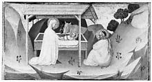 The Nativity, Puccio di Simone (Italian, Florence, active by ca. 1340–died 1362), Tempera on wood, gold ground