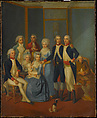 Portrait of a Military Family, early 19th century painter, Oil on canvas