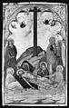 The Lamentation over the Dead Christ, Workshop of  Niccolò di Buonaccorso (Italian (Sienese), active by 1372, died 1388), Tempera on wood, gold ground, Italian, Siena