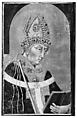 Saint Ambrose, Giovanni di Paolo (Giovanni di Paolo di Grazia) (Italian, Siena 1398–1482 Siena), Tempera on wood, gold ground
