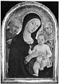 Madonna and Child with Saints Francis and Catherine of Siena, Matteo di Giovanni di Bartolo (Italian, Siena ca. 1430–1497 Siena), Tempera on wood, gold ground
