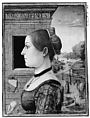 Portrait of a Woman, possibly Ginevra d'Antonio Lupari Gozzadini, Attributed to the Maestro delle Storie del Pane (Italian (Emilian), active late 15th century), Tempera on wood