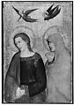 Saints John the Evangelist and Mary Magdalene, Italian, Neapolitan Follower of Giotto (active second third of the 14th century), Tempera on wood, gold ground