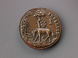 Medal:  Bust of Gianbattista Orsini, Bronze (Copper alloy with warm brown
patina)., Italian, Rome