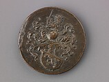 Medal:  Bust of Marco Sicco, Antonio Abondio (Italian, Trento 1538–1591 Vienna), Bronze (copper alloy with dark brown patina over warm brown patina.)