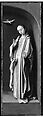 Archangel Gabriel; The Virgin Annunciate, Gerard David (Netherlandish, Oudewater ca. 1455–1523 Bruges), Oil on oak panel