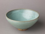 Deep bowl, Jun ware, Stoneware with blue glaze., Chinese