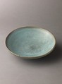 Shallow dish, Jun ware, Chinese  , Northern Song Dynasty, Stoneware with blue glaze., Chinese