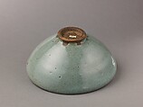Deep bowl, Jun ware, Chinese  , Jin/Yuan Dynasty, Stoneware with blue glaze., Chinese