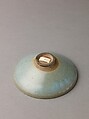 Deep bowl, Jun ware, Chinese  , Jin/Yuan Dynasty, Stoneware with splashed blue glaze., Chinese