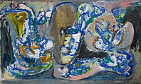 The Secret, Pierre Alechinsky (Belgian, born Brussels, 1927), Oil on canvas